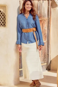 Soft Surroundings Skirts-Terah Maxi Skirt