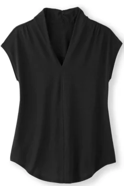 Soft Surroundings Tops-Twilight Luau Printed Tunic