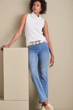 Soft Surroundings Jeans-Ultimate Denim Pull-On Bootcut Jeans