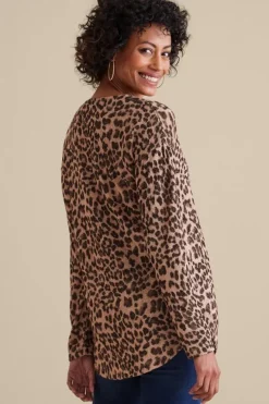 Soft Surroundings Tops|Sweaters & Cardigans-Valentina Zip Sweater