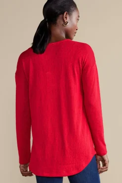 Soft Surroundings Tops|Sweaters & Cardigans-Valentina Zip Sweater
