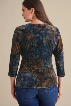 Soft Surroundings Tops-Velvet Alyssa Knit Top