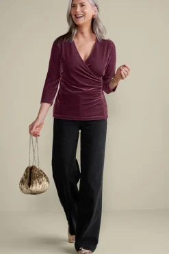 Soft Surroundings Tops-Velvet Alyssa Knit Top