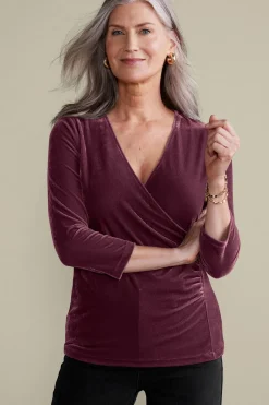 Soft Surroundings Tops-Velvet Alyssa Knit Top