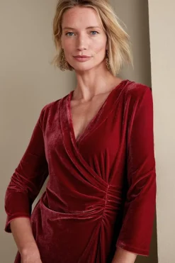 Soft Surroundings Dresses-Velvet Hyannis Dress