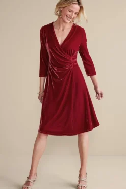 Soft Surroundings Dresses-Velvet Hyannis Dress