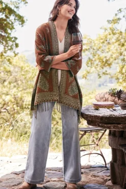 Soft Surroundings Toppers|Jackets & Coats-Versailles Jacquard Topper