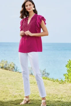 Soft Surroundings Tops-Victoria Ruffle Tunic