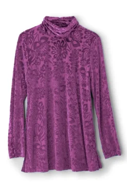 Soft Surroundings Tops-Walden Velvet Turtleneck