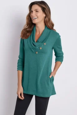 Soft Surroundings Tops|Tunics & Leggings-Westminster Tunic Sweatshirt