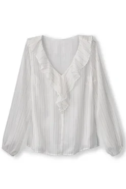 Soft Surroundings Tops-Xenia Ruffle Top